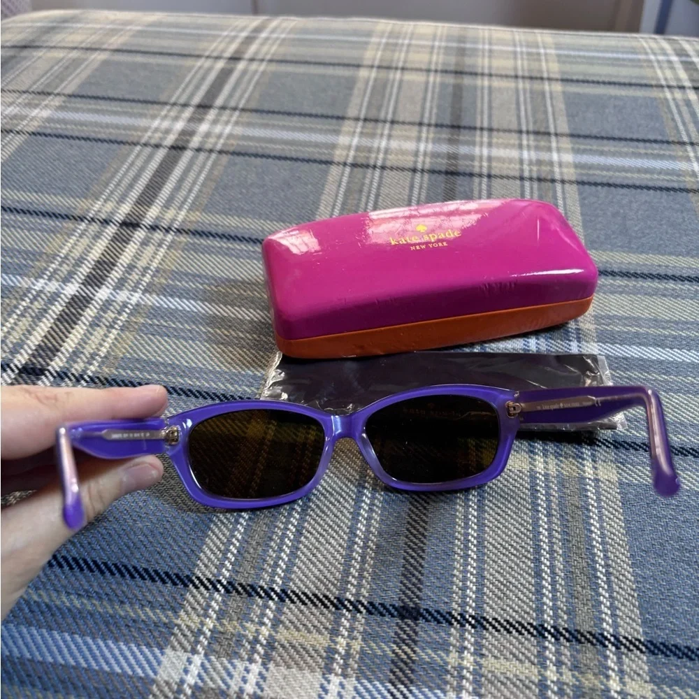 Kate Spade Ginnie Black Purple Sunglasses Frames Only
